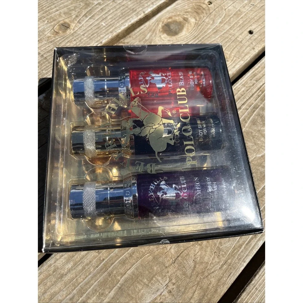 Beverly Hills Polo Club Classic Natural Body Spray 3 Pack Body Spray For men